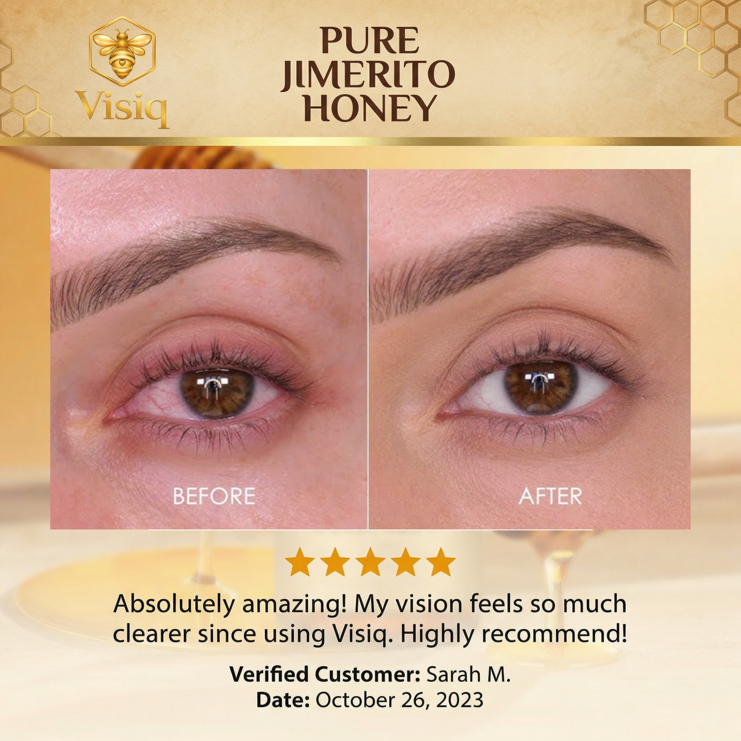 Natural Honey Eye Serum