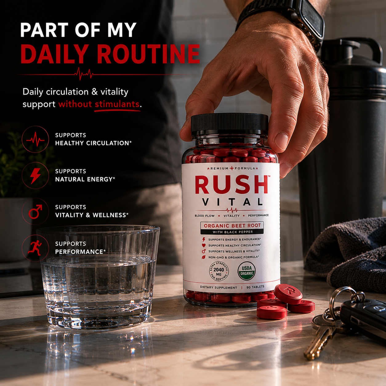 Rush™ Nitric Flow Formula
